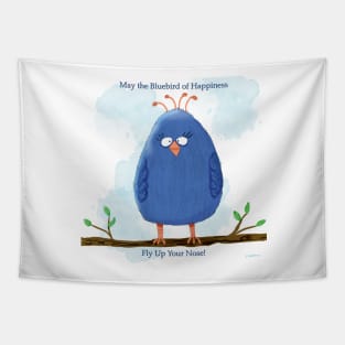 Bluebird of Happiness Tapestry