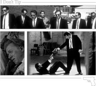 Reservoir Dogs - I Don't Tip Magnet