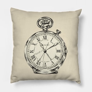 A classic Pocket watch Pillow