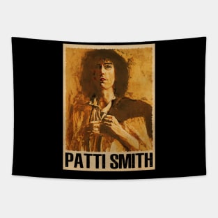 Rebel Spirit Patti Smith's Iconic Moments Tapestry