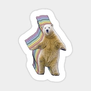 the absolute COOLEST polar bear of ALL TIME Magnet