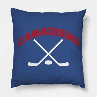 Canadiens Hockey Small Logo Pillow