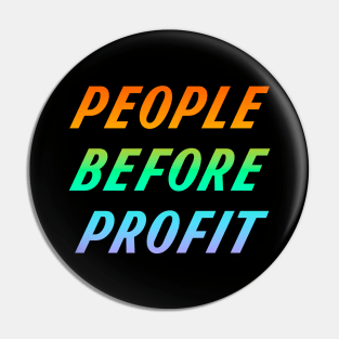 People Before Profit Pin