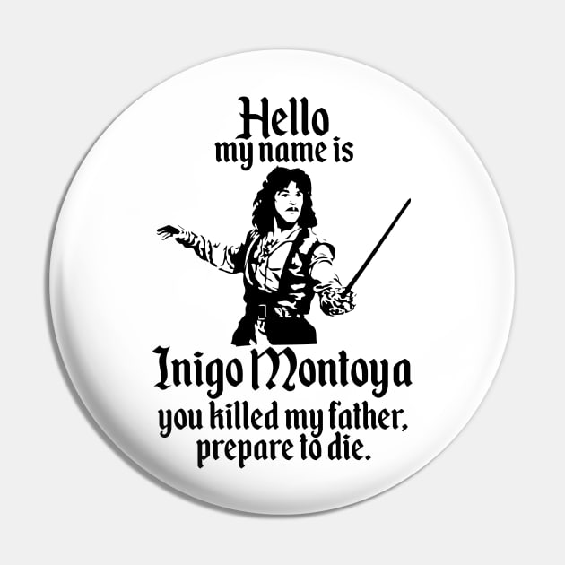 Inigo Montoya Pin by mariansar