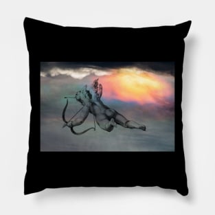 Aiming Cherub Pillow