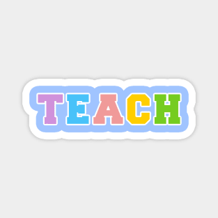 TEACH Rainbow Magnet