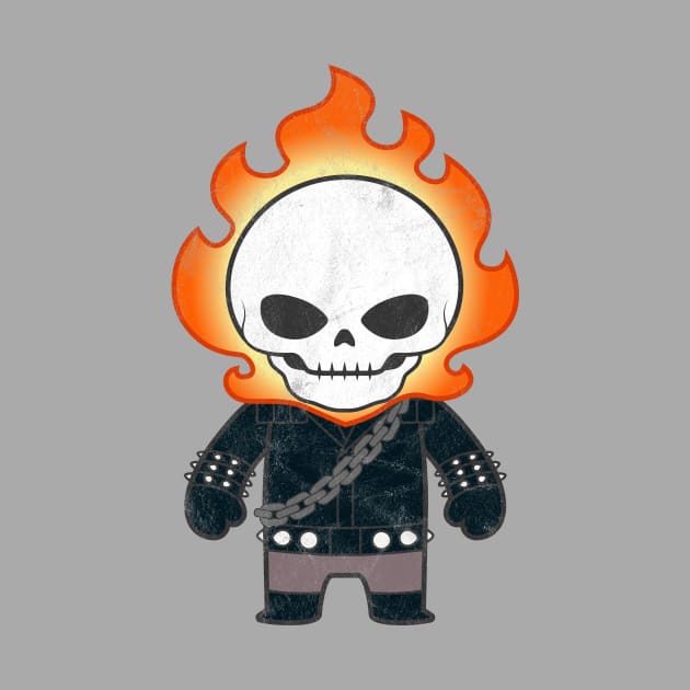 Kawaii Ghost Rider (Johnny Blaze) 💀🔥 by gabradoodle