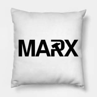 marx hammer sickle Pillow