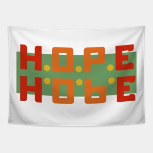 Hope on mirror Tapestry