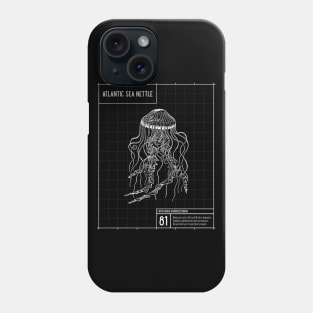 Atlantic Sea Nettle, Marine Biology Phone Case