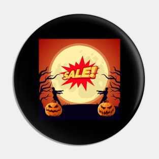 Halloween sale Pin