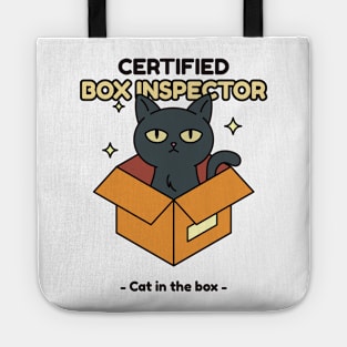 Cat In A Box Funny Cats Lol Cute Cat Tote