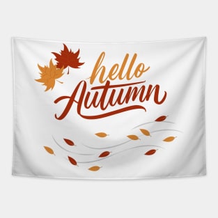 Hello autumn Tapestry