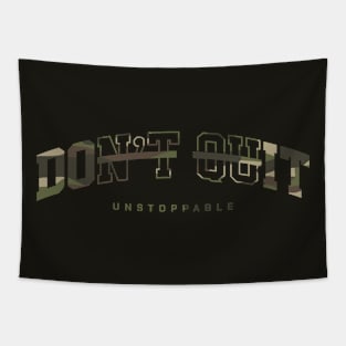 Unstoppable Series - camo version Tapestry