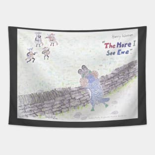 A Jazz Sheep Song Tapestry
