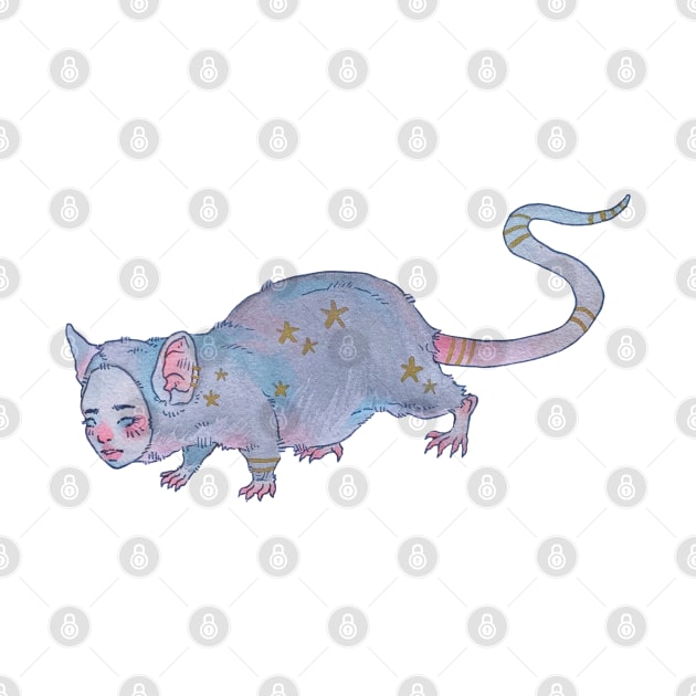 Rat Rat Rat Rat by Rosie Bug Art