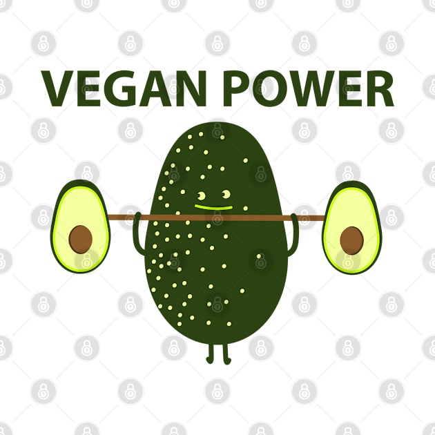 Avocado-vegan power by spontania
