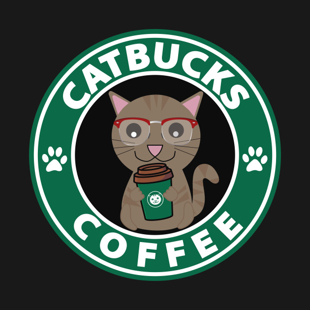 Discover Catbucks Coffee - Cat Coffee - T-Shirt