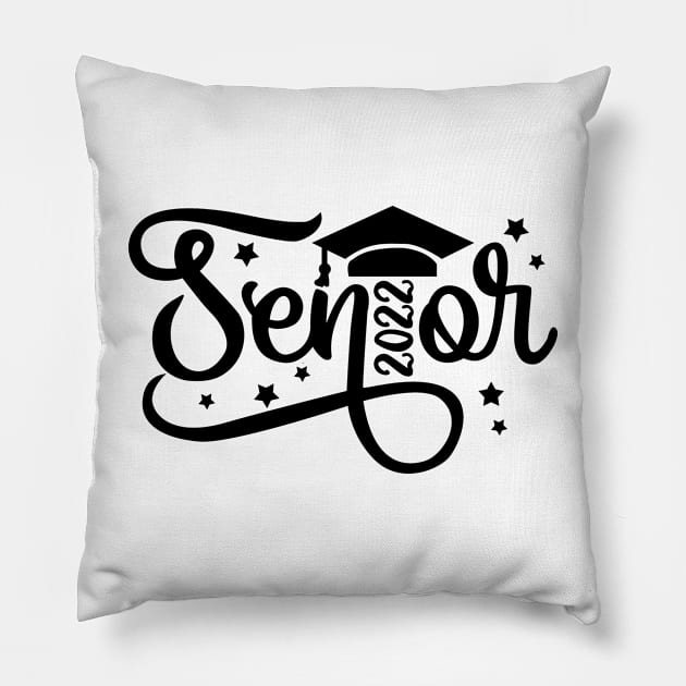 Seniors Class of 2022 Pillow by KsuAnn