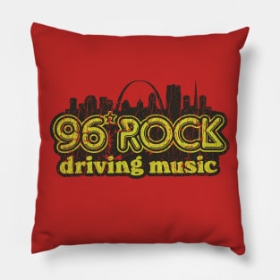 96 Rock St. Louis Radio Pillow