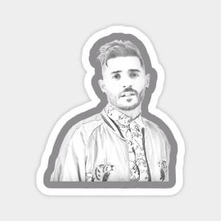 Jon Bellion illustration Magnet