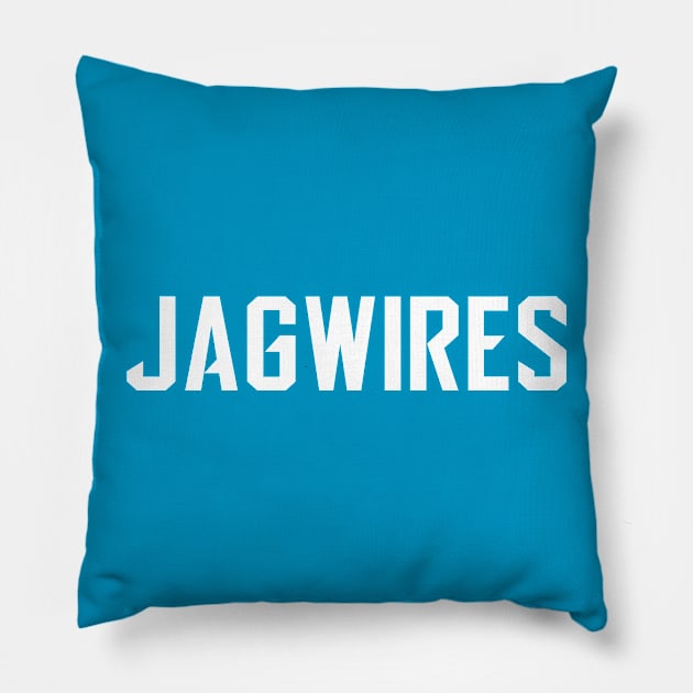 Jagwires Pillow by StadiumSquad