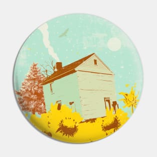 SUNFLOWER CABIN Pin