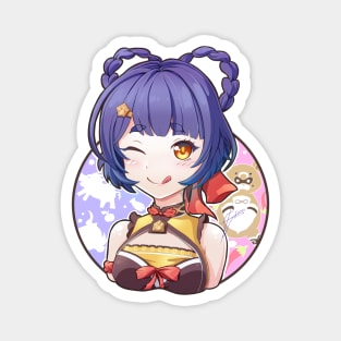 mmorpg cute chef girl Magnet