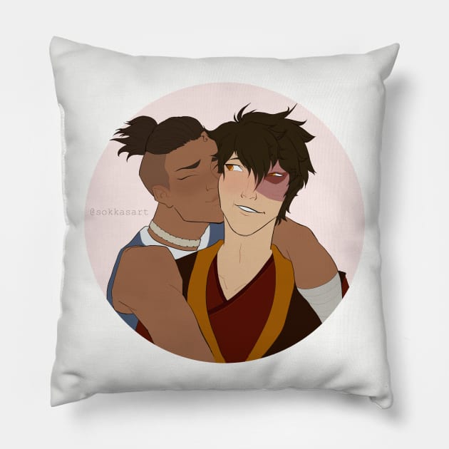 Zukka Nation Rise v2.2 Pillow by acearose