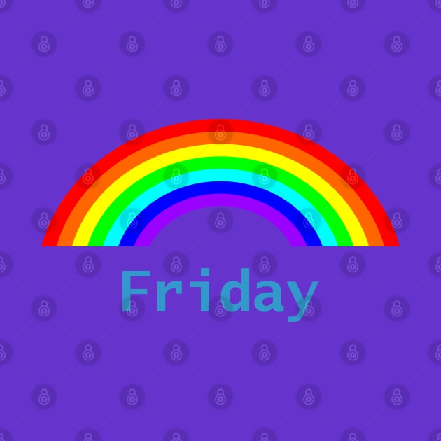 Friday Rainbow by ellenhenryart