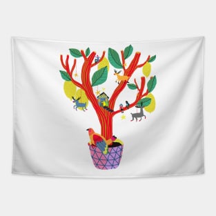 Lemon Tree Tapestry