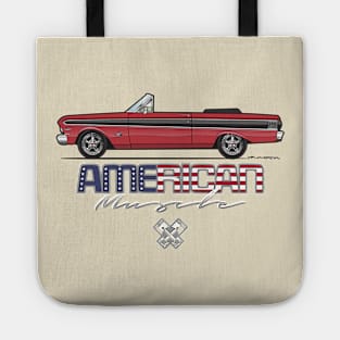 red convertible Tote