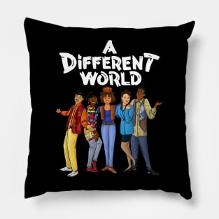 A different world white style Pillow