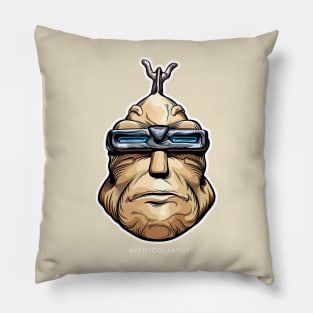 The Bad Boy Mandroid! Pillow