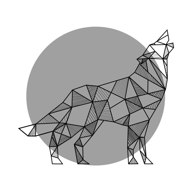 Wolf Geometric by alcateiaart