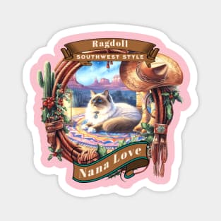 Sedona Cat Southwest Style Nana Love 53R Magnet