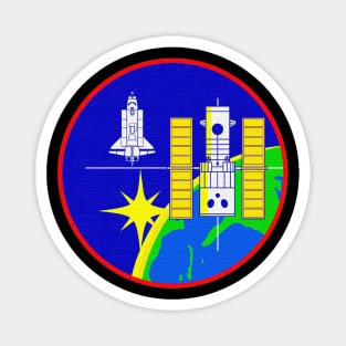 Black Panther Art - NASA Space Badge 56 Magnet