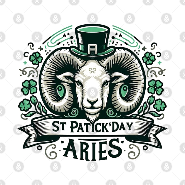 Astrology for Aries Birthday on St. Patrick's Day by click2print