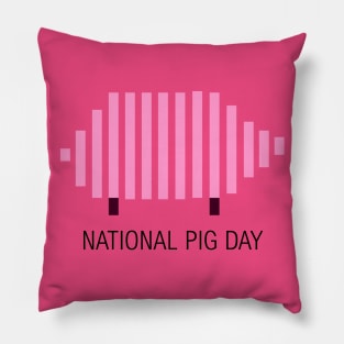 National Pig Day Pillow