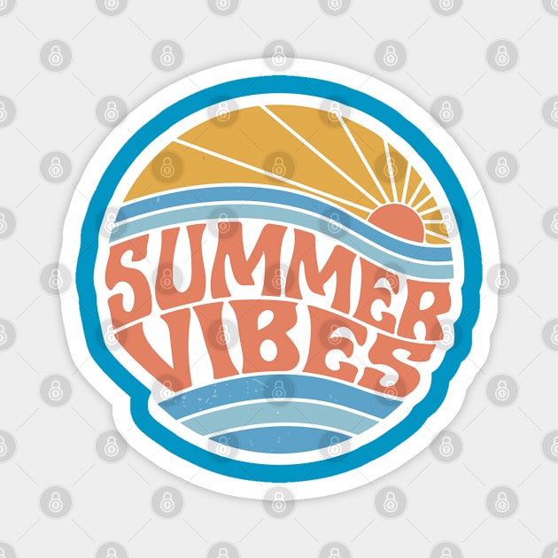 SUMMER VIBES Magnet by ohyeahh