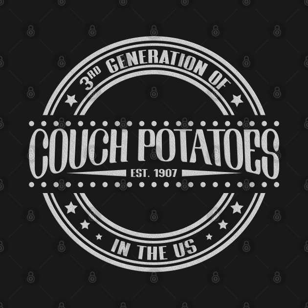 Third generation of couch potatoes in the US by Made by Popular Demand