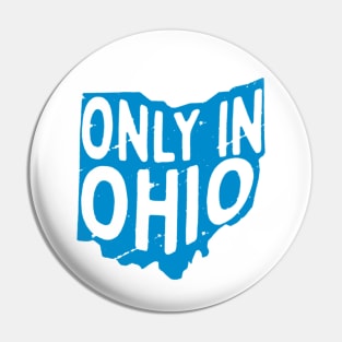 Blue Ohio Meme Pin
