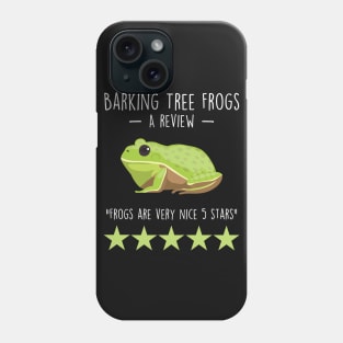 Barking Tree Frog Review Phone Case