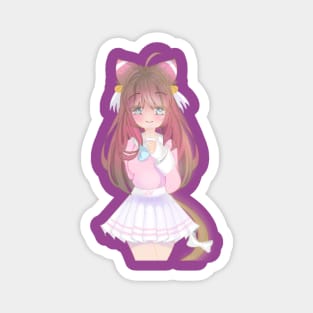 Chibi-doll-color Magnet