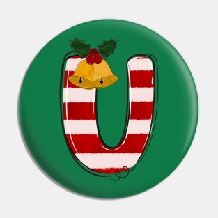 Letter U (Christmas Alphabet) Pin