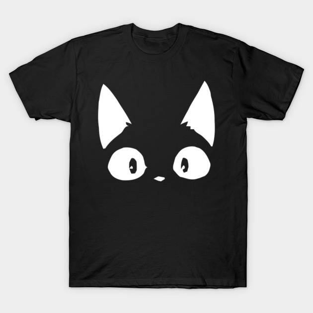 Jiji Kiki S Delivery Service Cat T Shirt Anime Totoro Dragon Ball Cowboy Bebop No Face Calcifer Kuroko Kikis Delivery Service Koszulka Teepublic Pl