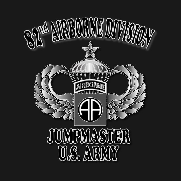 82nd Airborne Jumpmaster- Senior Jump Wings by Relaxed Lifestyle Products