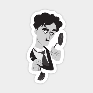 Charlie Chaplin - Funny Masters Magnet