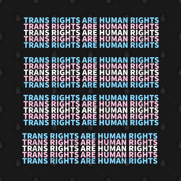 TRANS RIGHTS ARE HUMAN RIGHTS by Karma Chameleon