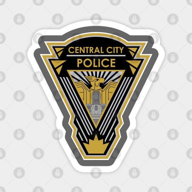 CENTRAL CITY POLICE (THE FLASH 2014) Magnet by LuksTEES